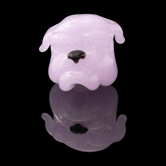 heady glass pendant - Lavender Bulldog Pendant by Swanny (2023)