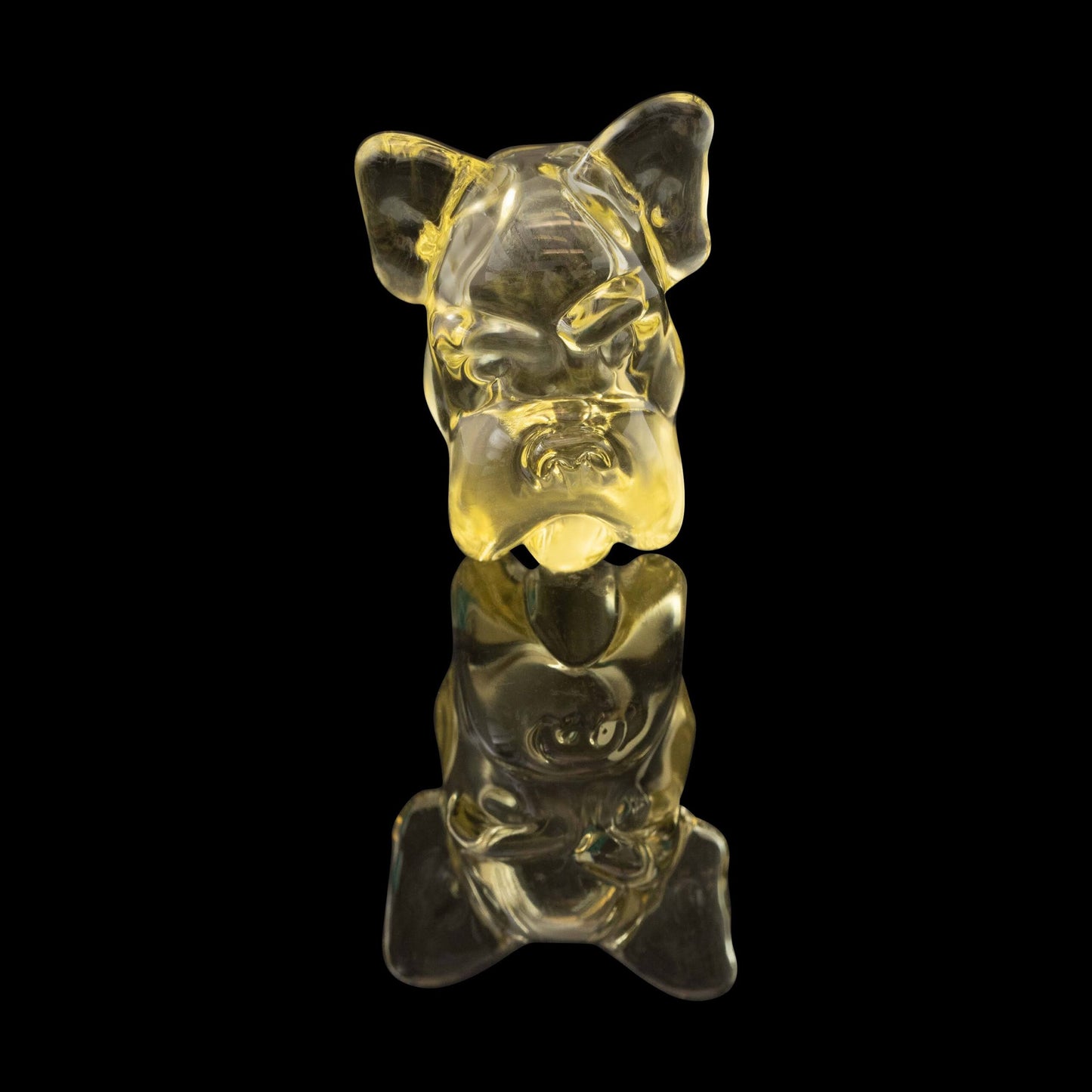 artisan-crafted glass pendant - Serum CFL Frenchie Pendant by Swanny (2023)