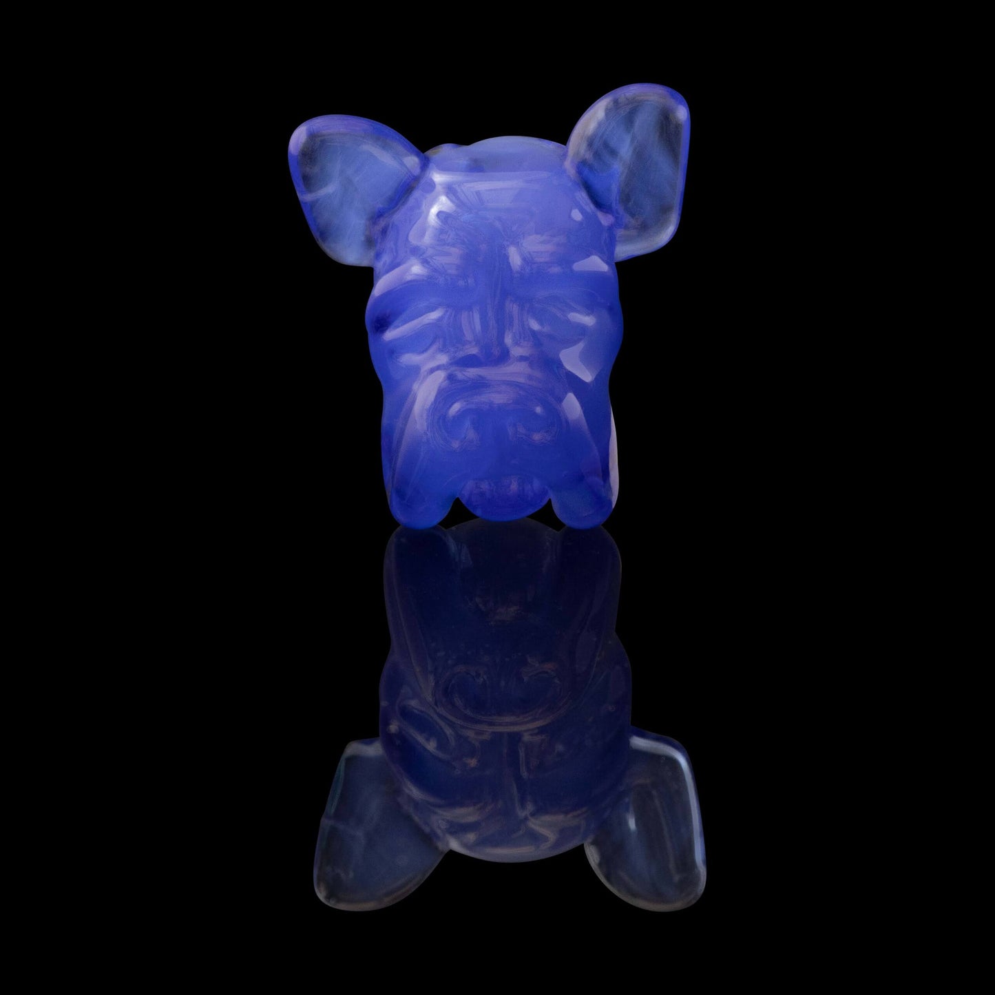 meticulously crafted glass pendant - Mystique Frenchie Pendant by Swanny (2023)