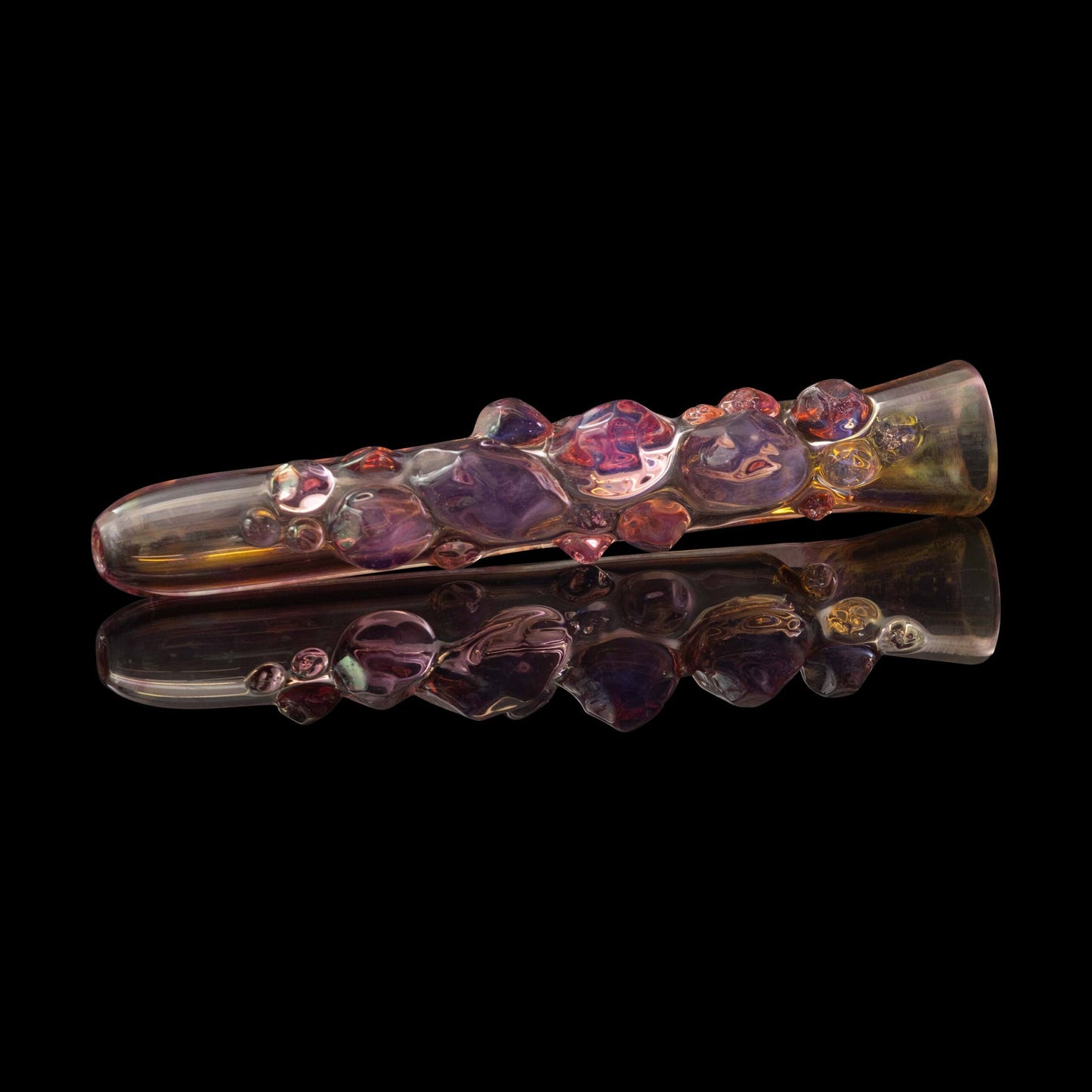 heady art piece - Chillum (B) by Northern Waters (Red with Red) (GV 2023)