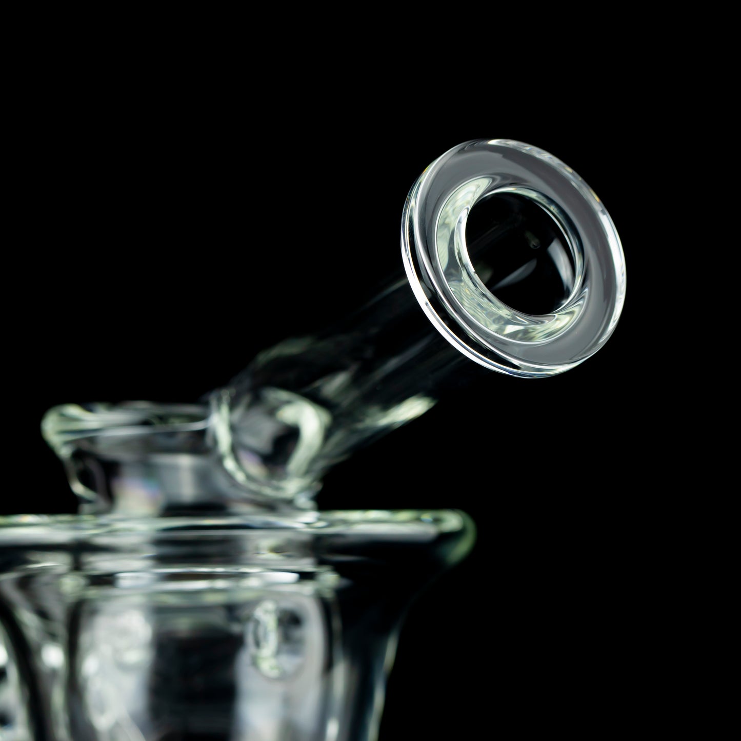 Clear Recycler (A) by Kuroobi Glass (2024)