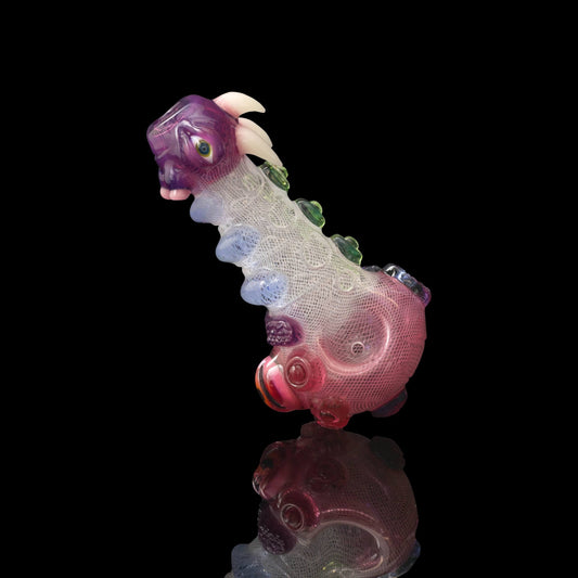 exquisite design of the Collab Dry Pipe by Blue Soldier x Salt Glass (2023)