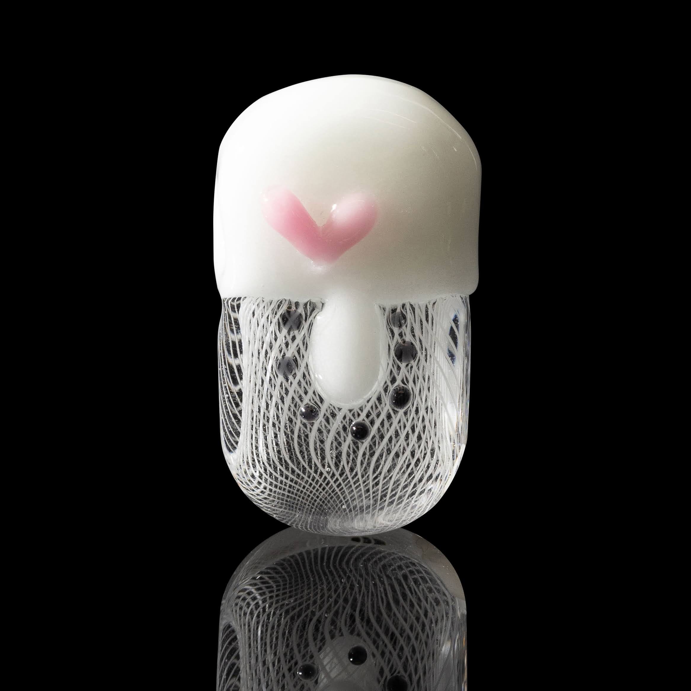 artisan-crafted design of the Large Mushroom Rig by Glasshole (2023)