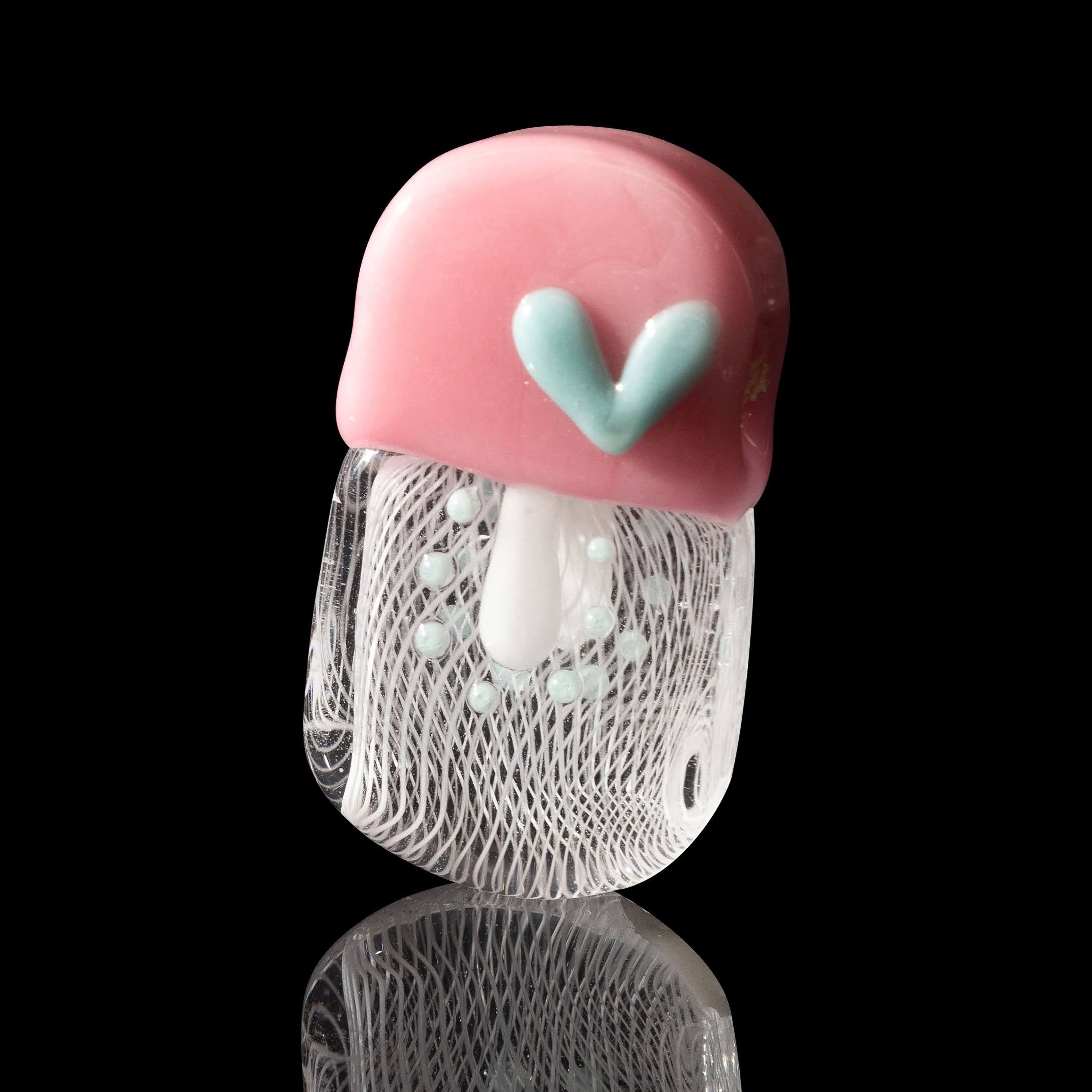artisan-crafted design of the Large Mushroom Rig by Glasshole (2023)