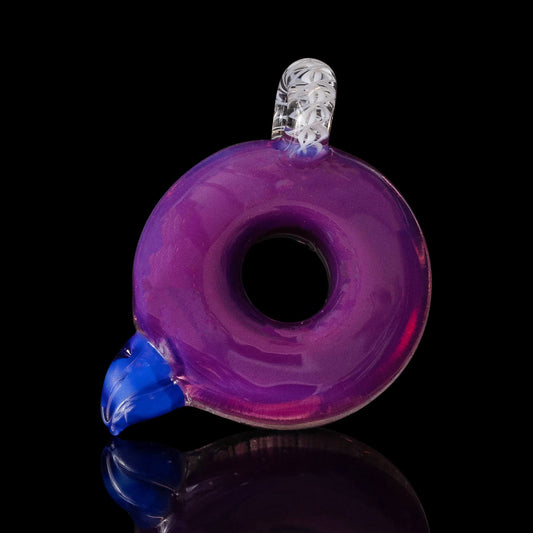 artisan-crafted glass pendant - Collab Pendant by Blue Soldier x CalM (2023)