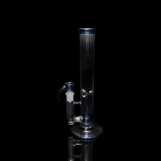 sophisticated art piece - 12” Simple Straight Tube (B) by Gobs Glass (2023 Release)
