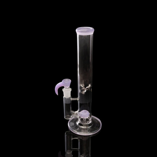 artisan-crafted art piece - 12” Simple Straight Tube (A) by Gobs Glass (2023 Release)