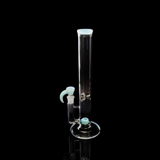 heady art piece - 15” Simple Straight Tube A by Gobs Glass (2023 Release)