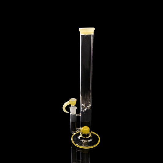 artisan-crafted art piece - 17” Simple Straight Tube B by Gobs Glass (2023 Release)