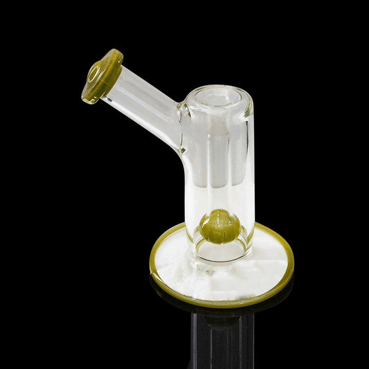 heady design of the Green Facet Rig by Subliminal Glass (2023 Release)