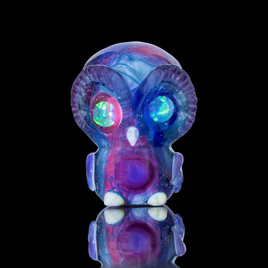 sophisticated glass pendant - Scribble Owl Pendant by Nathan Belmont x Scomo Moanet (Trinkets & Tokens 2022)
