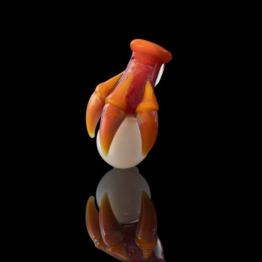 sophisticated glass pendant - Mike Luna Dragon Claw Pendant