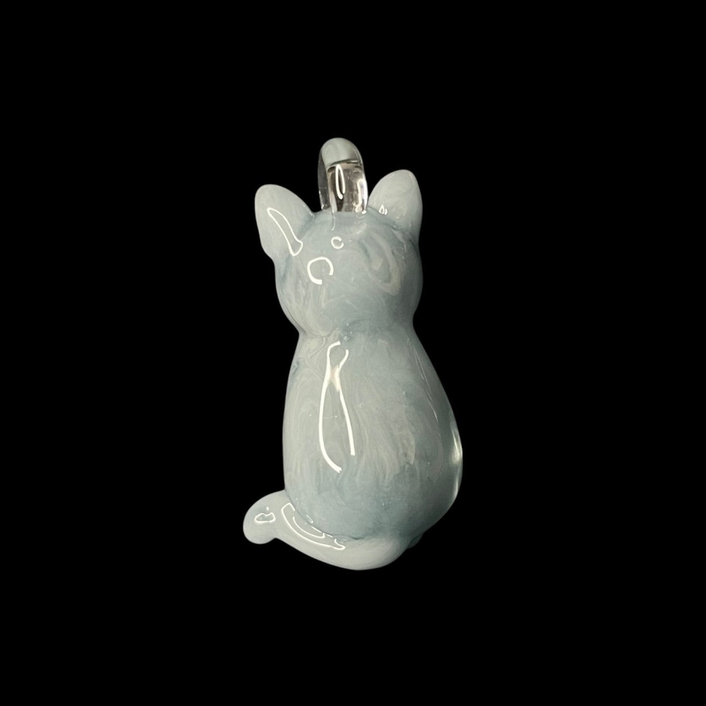 Flower Implosion Cat Pendant (A) by Azusa Glass (Hikari No Kakera 2025)