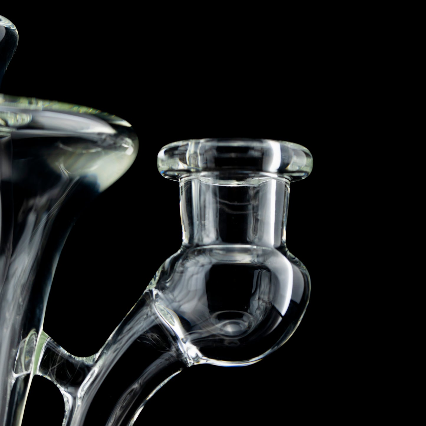 Clear Recycler (B) by Kuroobi Glass (2024)