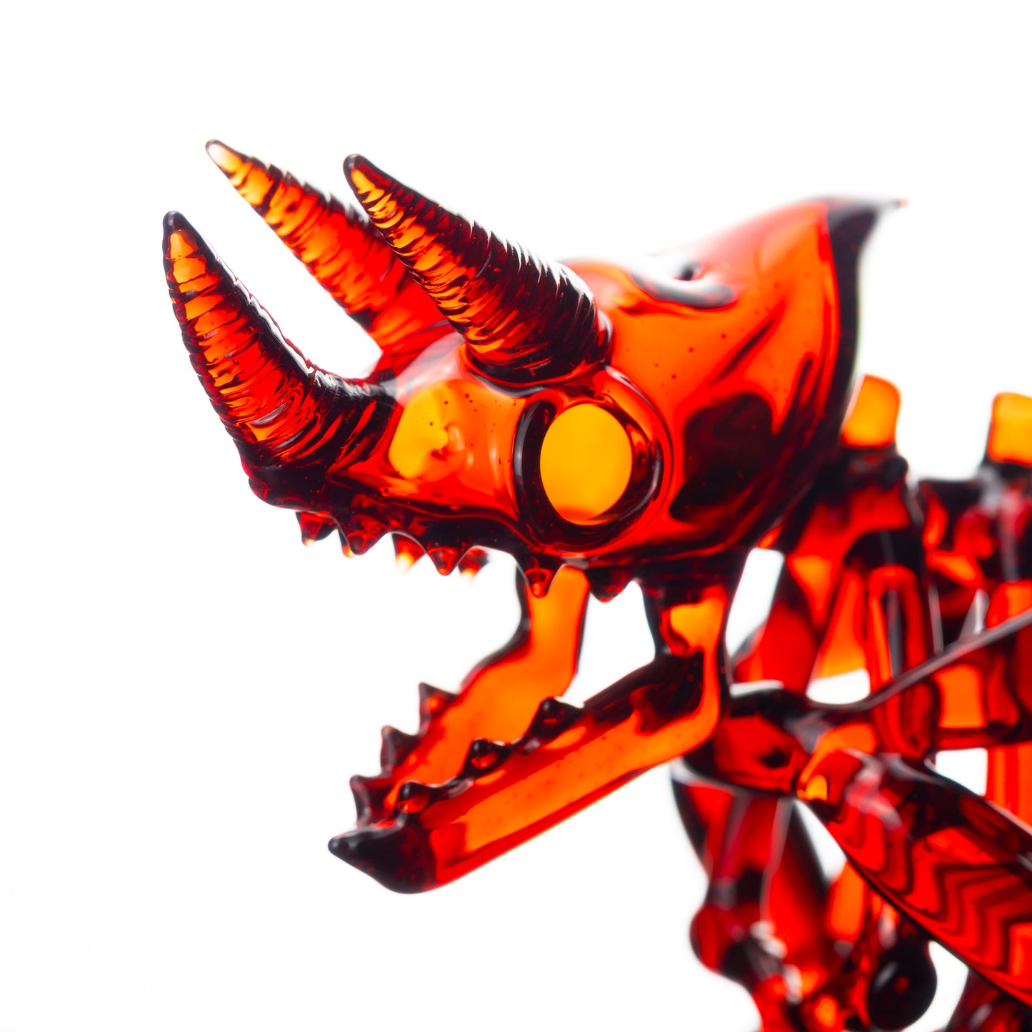 Akio Jackson Chameleon Skeleton Sculpture
