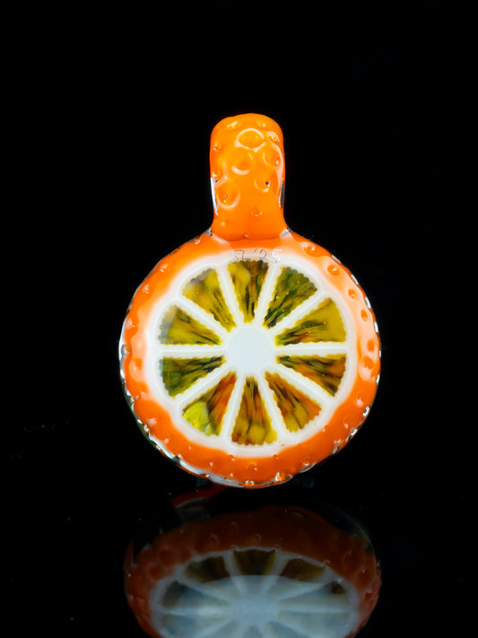 Atomik x Groe Lyons pendant with milli B