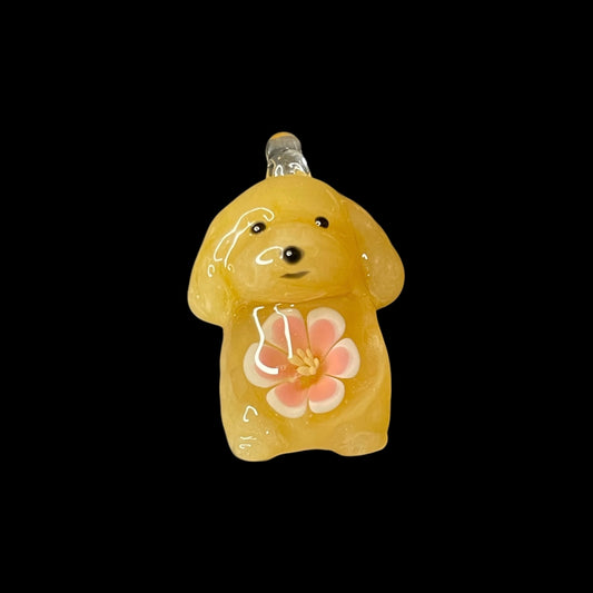 Flower Implosion Dog Pendant (D) by Azusa Glass (Hikari No Kakera 2025)