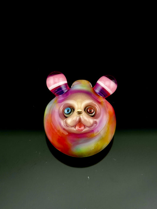 Aquarius chappy face pendant