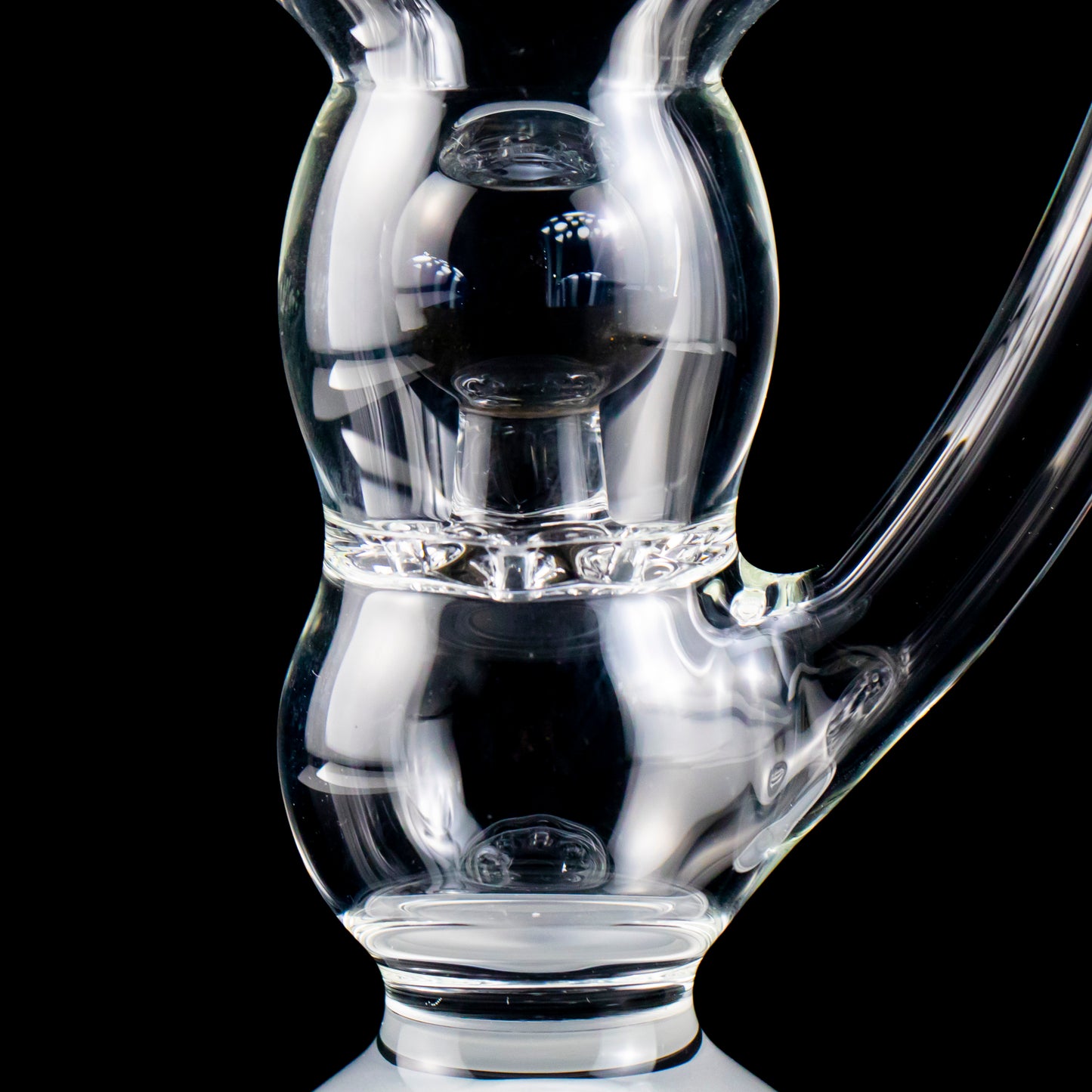 Swiss Perc Mini Bent Neck SideFeeder "MarblePerc" in Paparazzi [Number 83 of 100 for 2023]