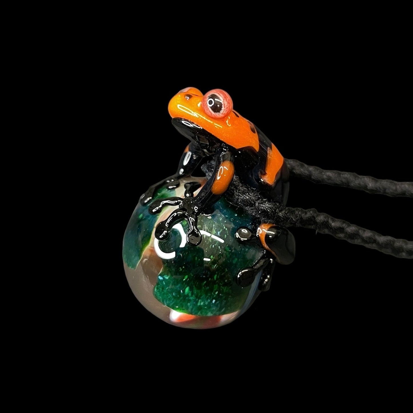 Frog Ball Pendant w/ Opal (A) by Kengtaro (2024)