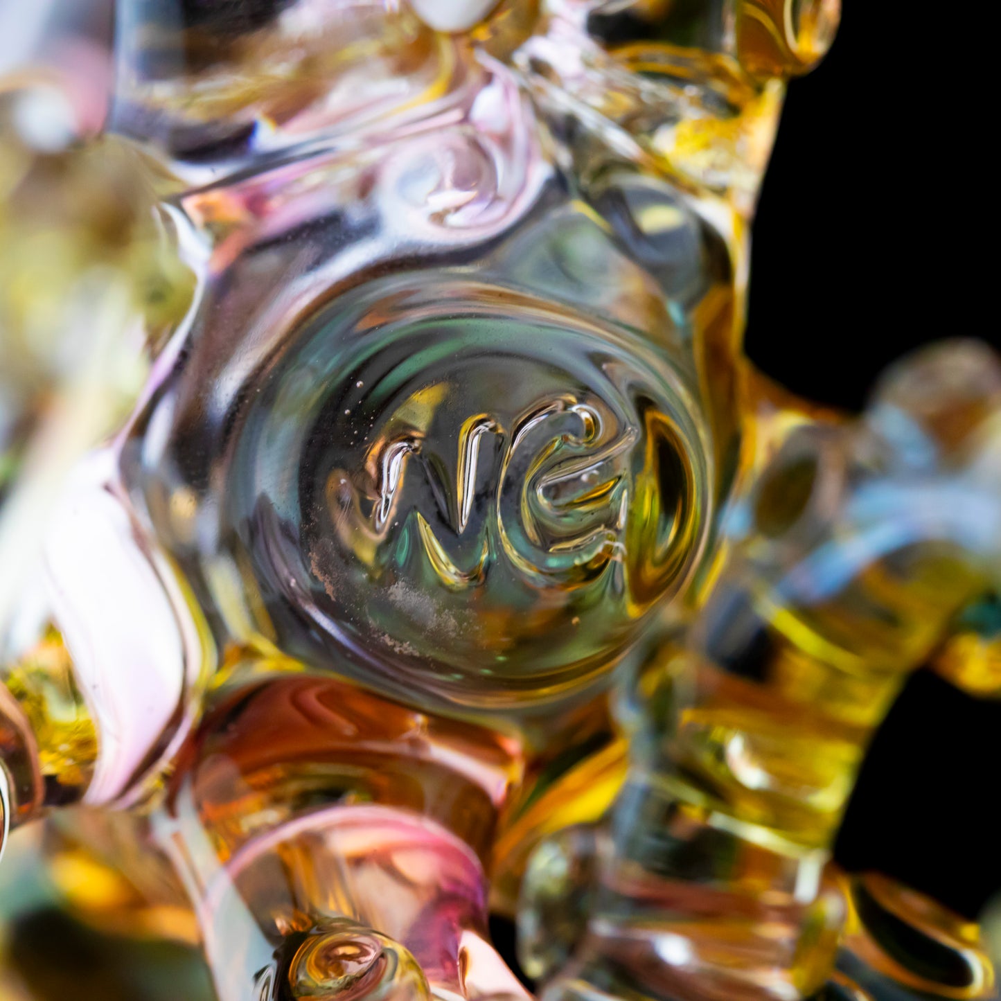 Full Gold Fume Kraken by Wicked Glass (2024)