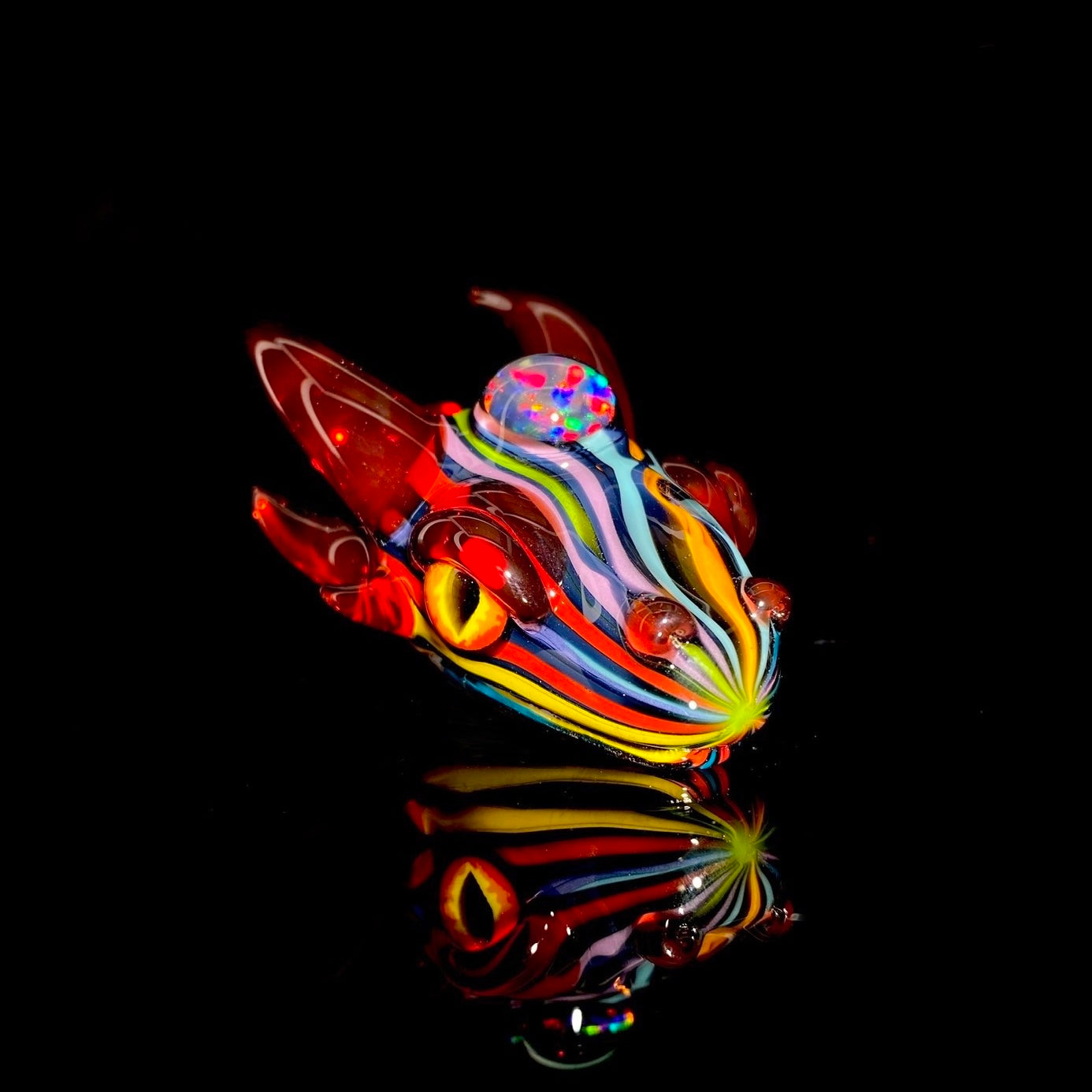 Bold Dragon Pendant by Scoz Glass x Trip A (Coogi Zoo)