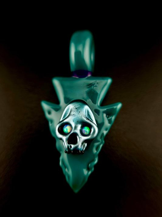 Skull Arrowhead by Elks That Run X AKM