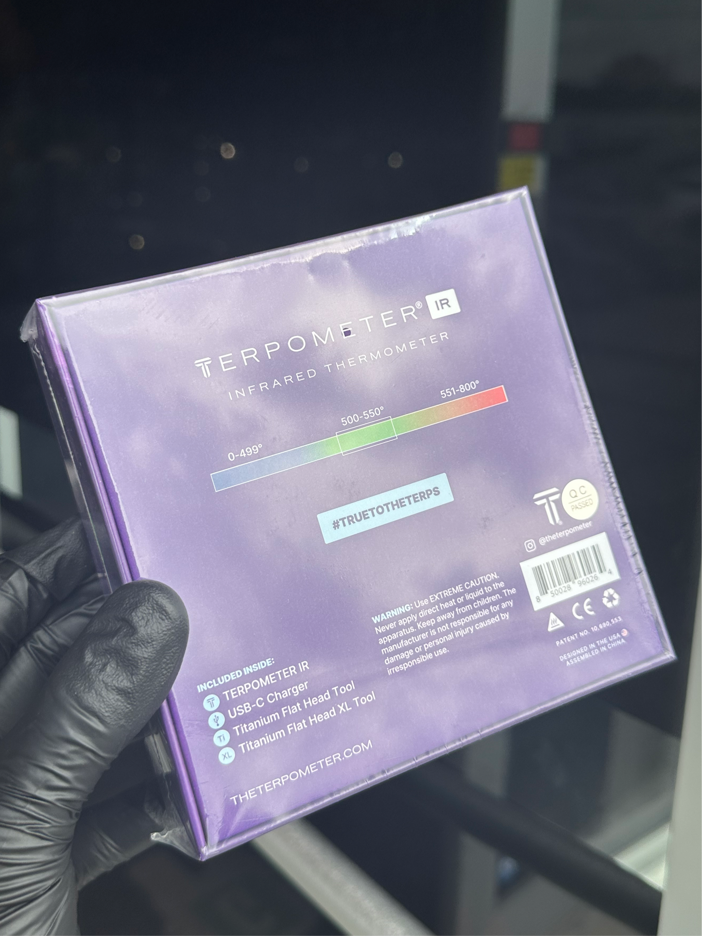 Terpometer IR Gen 2.0 Titanium Purple