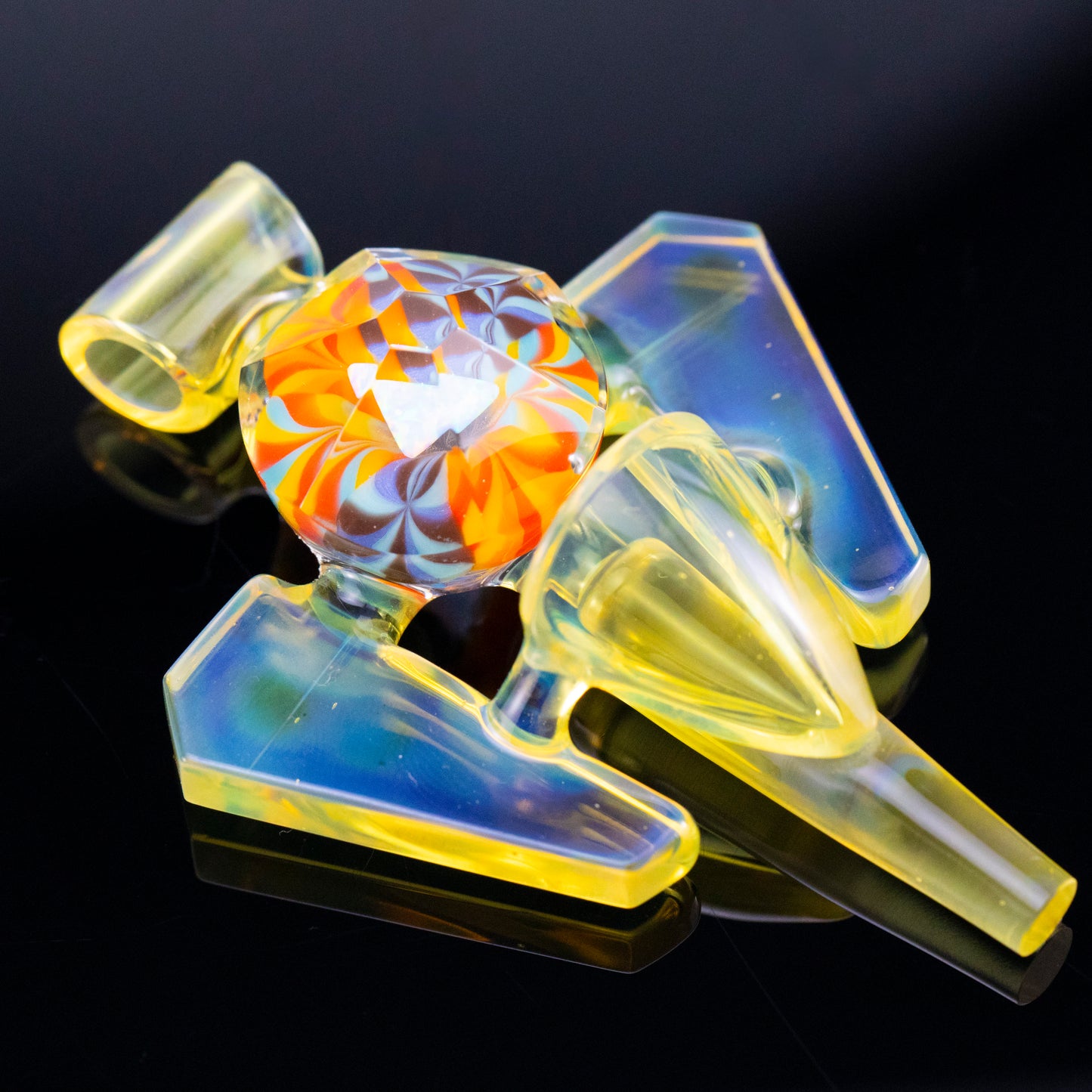 Starship Amulet by Avatar Glass x Disk