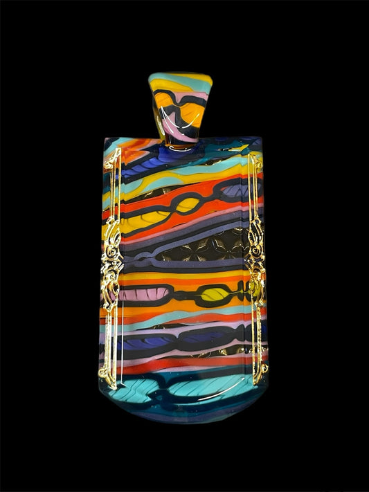 Framed Coogi Pendant by Green T Glass x Trip A (Coogi Zoo)
