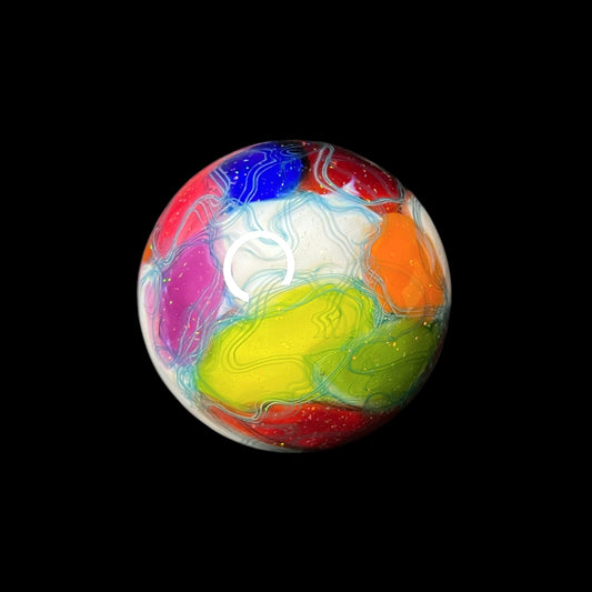 Multicolor Scribble Marble by Scomo Moanet