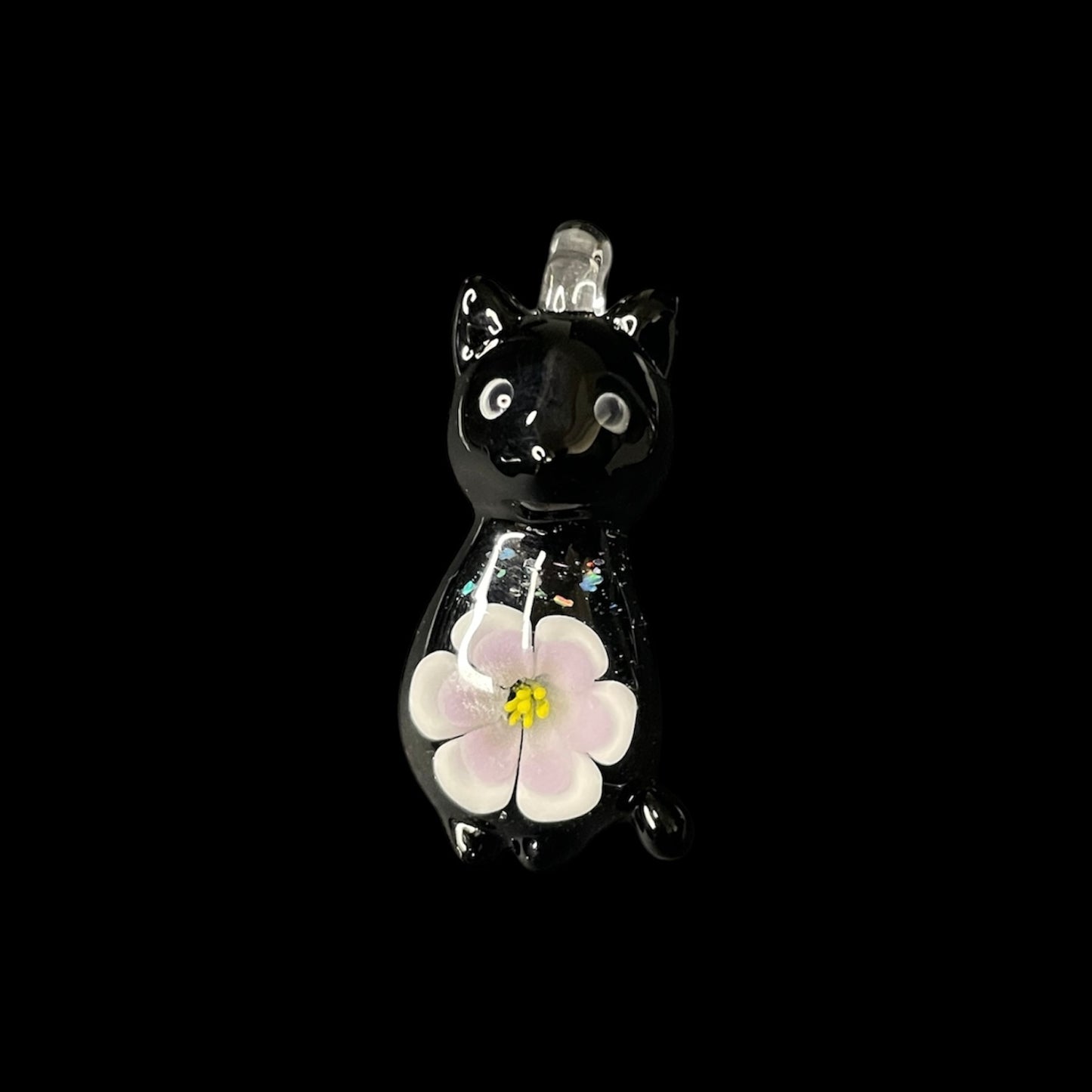 Flower Implosion Cat Pendant (C) by Azusa Glass (Hikari No Kakera 2025)