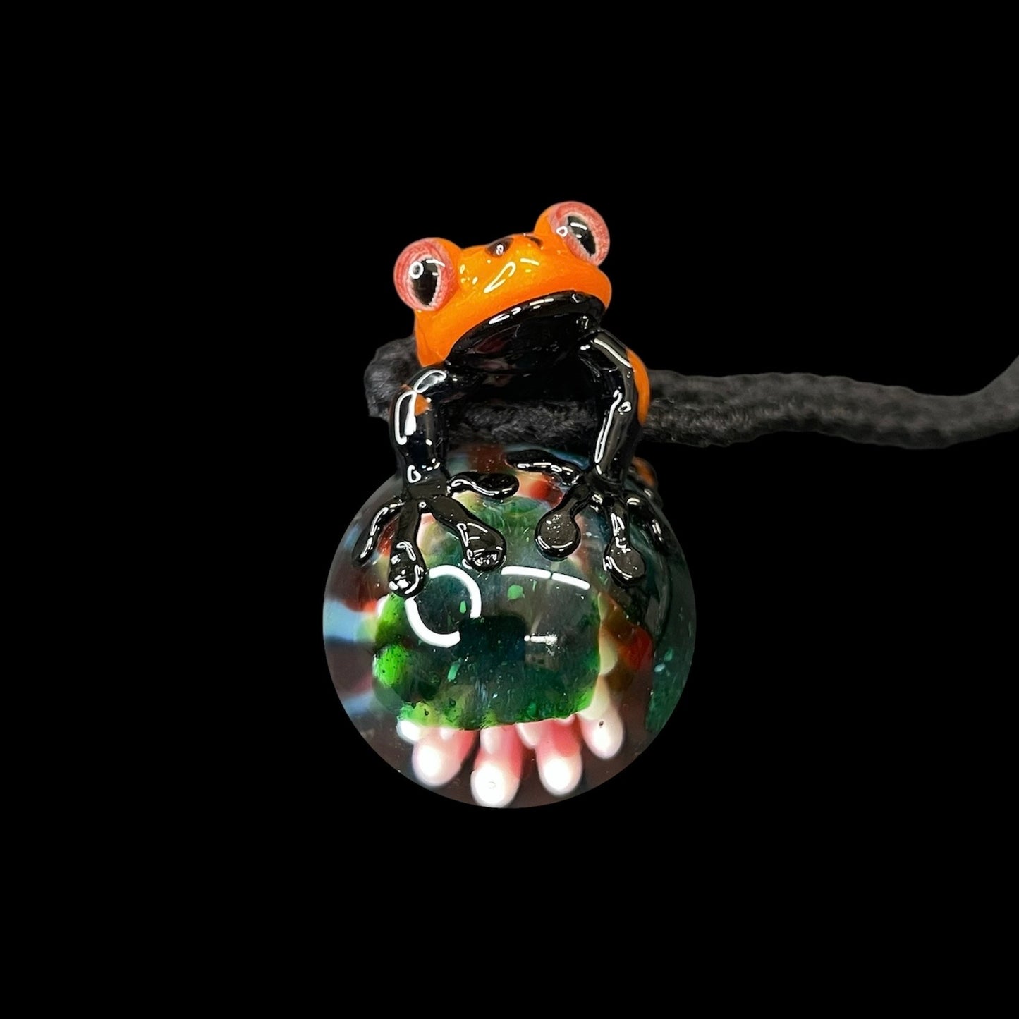 Frog Ball Pendant w/ Opal (A) by Kengtaro (2024)