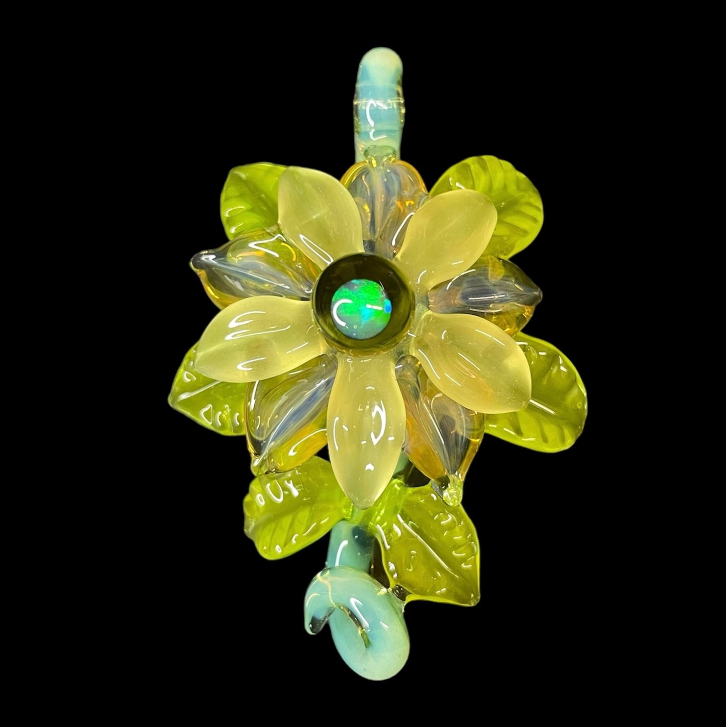 Flower Pendant (C) by LaceFace (2024)