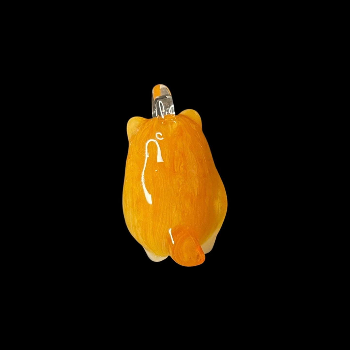 Flower Implosion Dog Pendant (A) by Azusa Glass (Hikari No Kakera 2025)