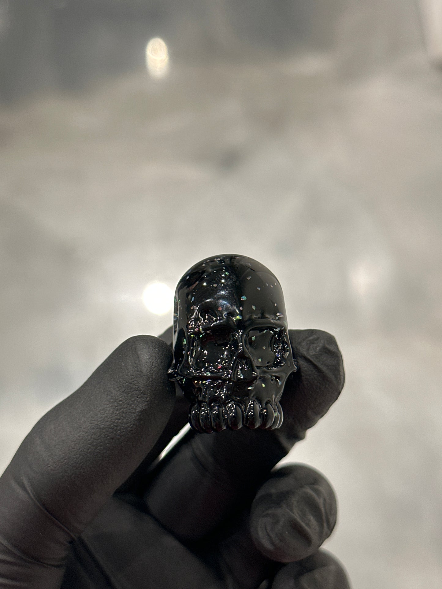 Eclipse Skull (B) Pendant by Akio (2024)