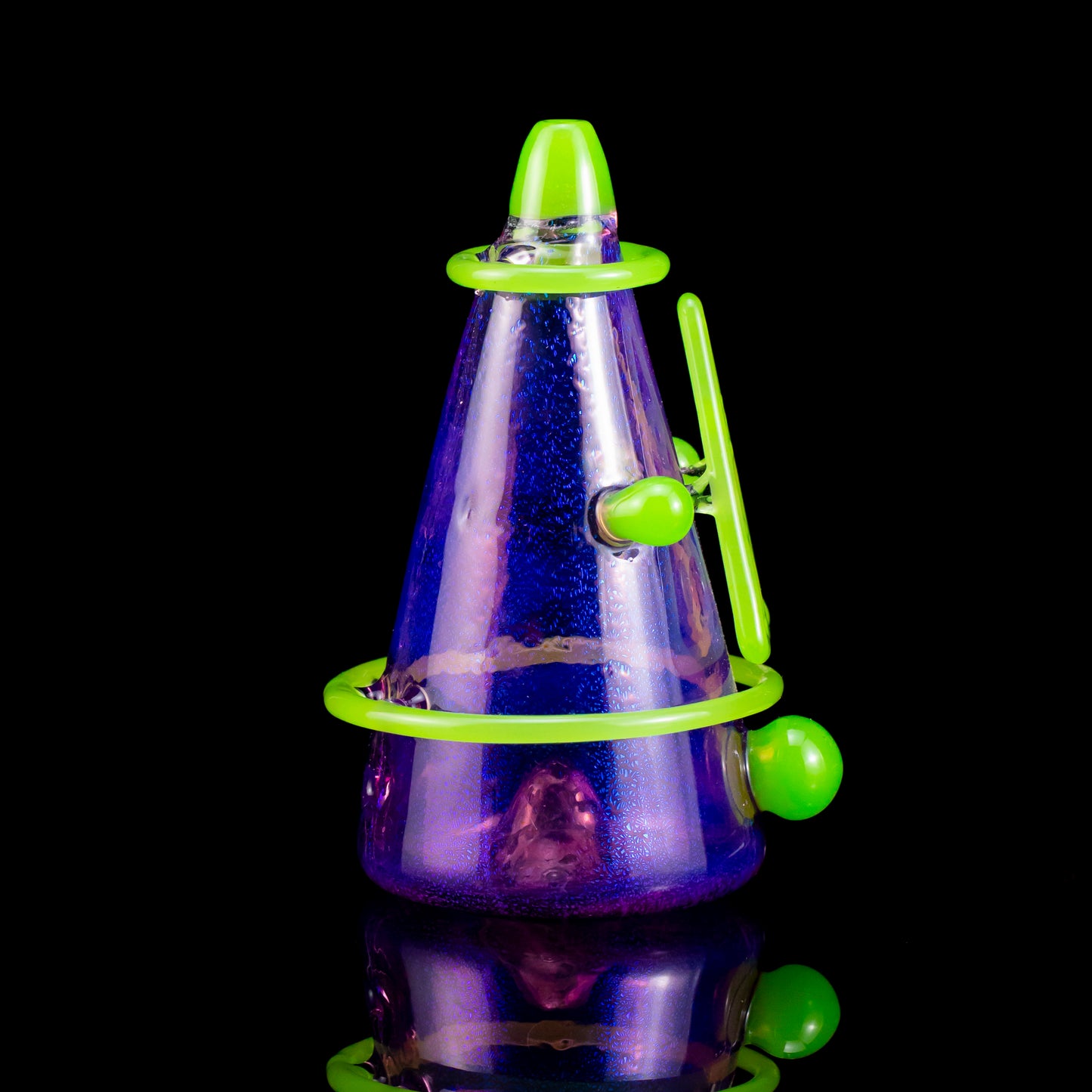 Volcano Piece by Elnew Glass (B)