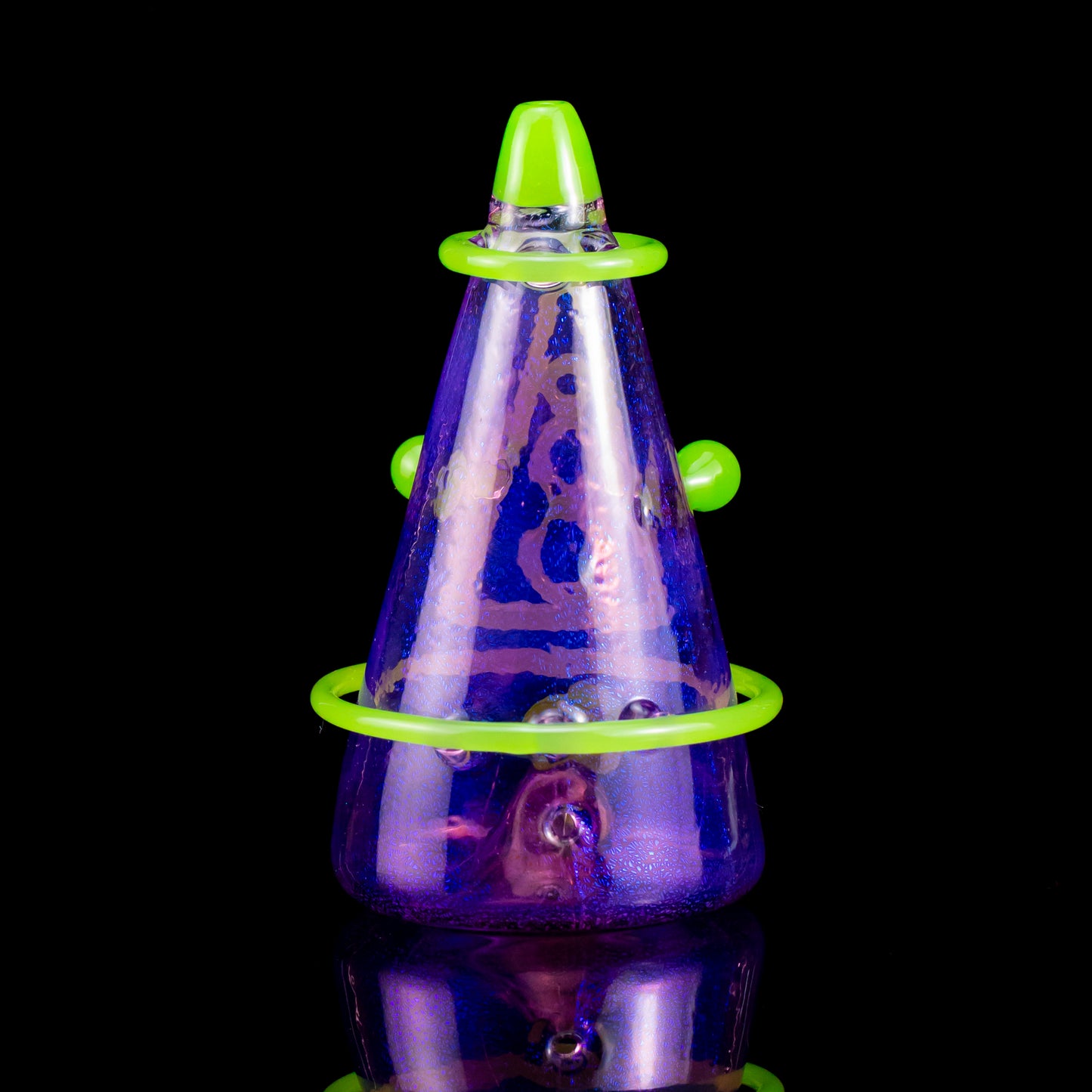 Volcano Piece by Elnew Glass (B)