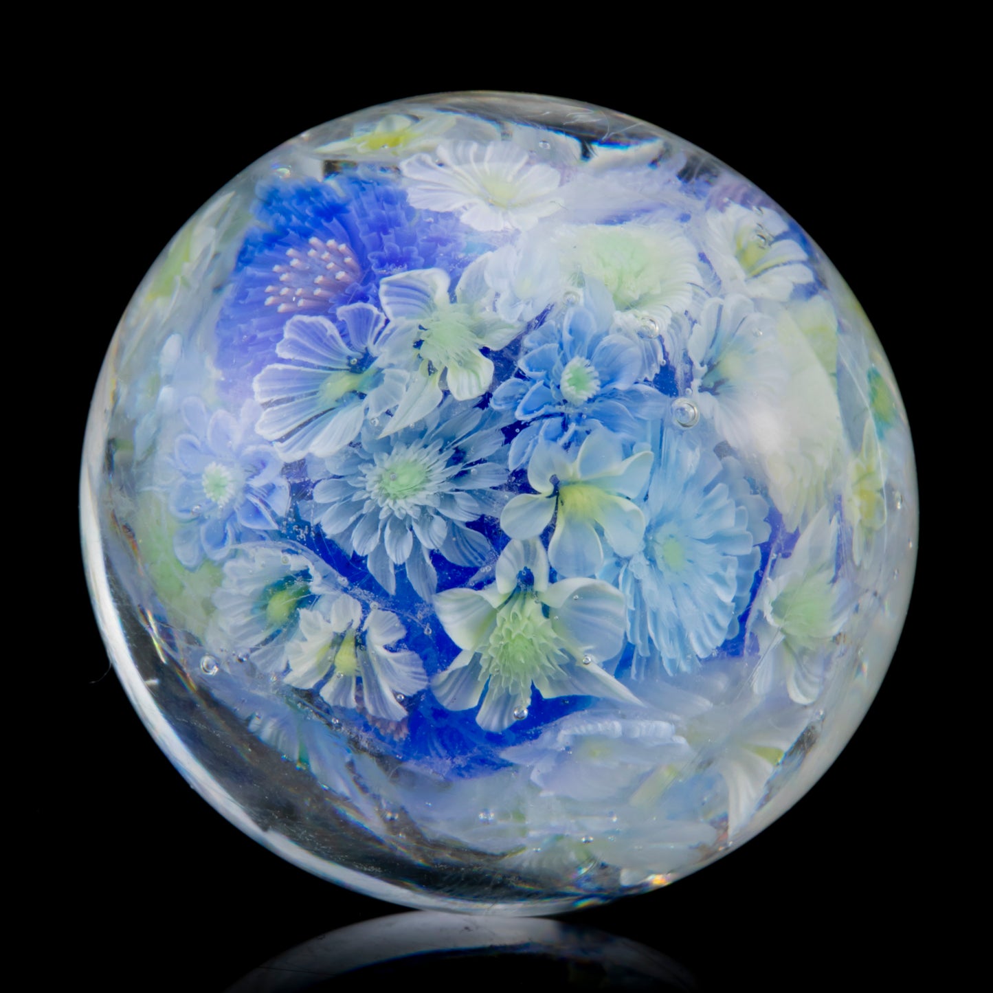 Flower Garden Mini Marble (Blue) by Etsuko Inazawa