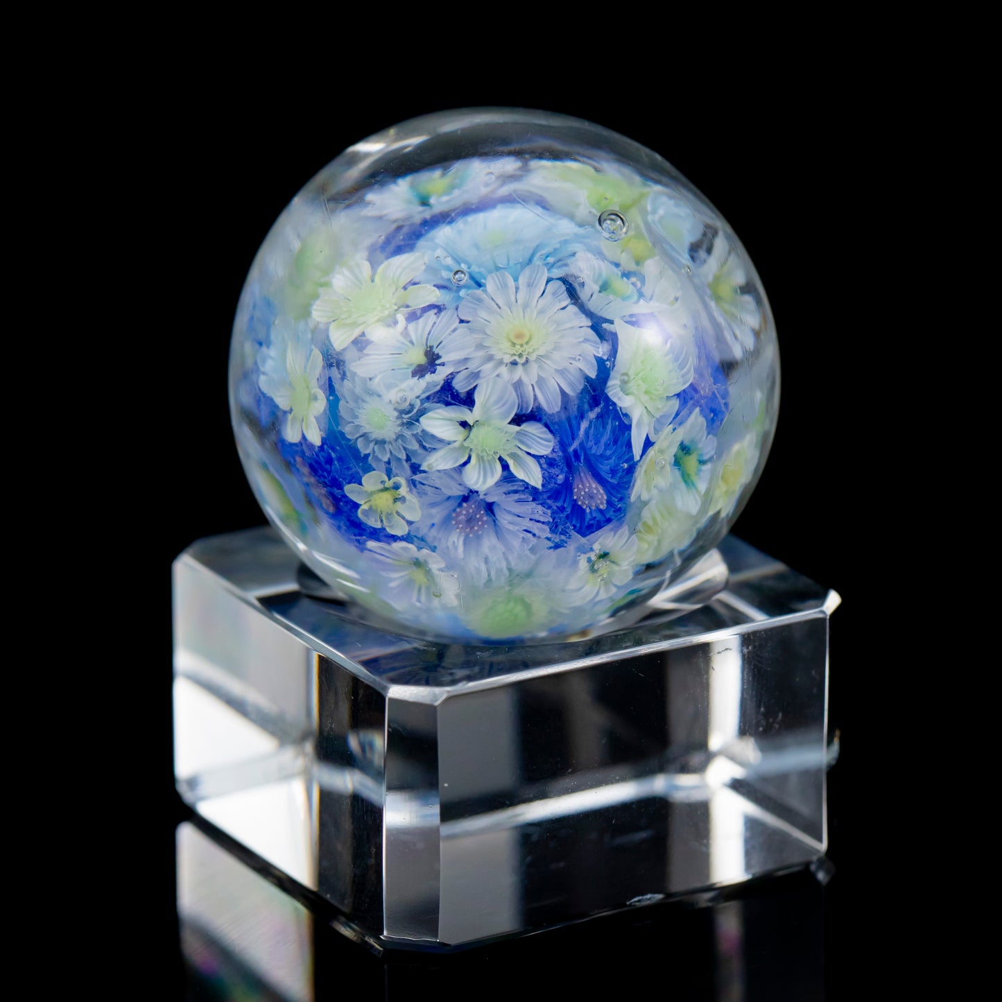 Flower Garden Mini Marble (Blue) by Etsuko Inazawa