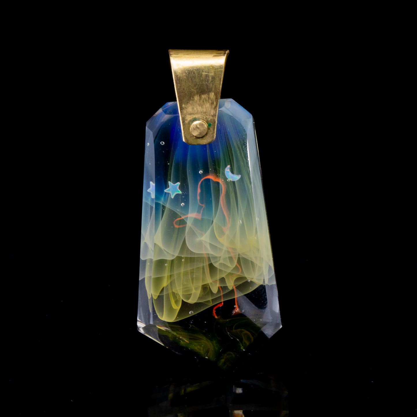 "Gift from the Universe" Pendant by Azul Glass (2024)