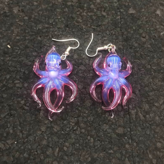 Octopus Earrings by Liz Wright (Trinkets & Tokens 2022)
