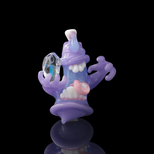 luxurious glass pendant - Light Purple Heady Pendant by Glasshole (2023)