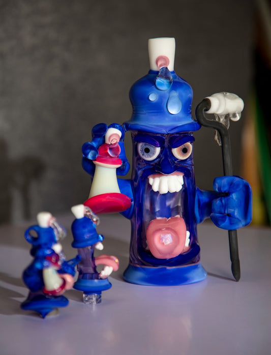 artisan-crafted art piece - Big Kid Toy Collection by Glasshole (2023)
