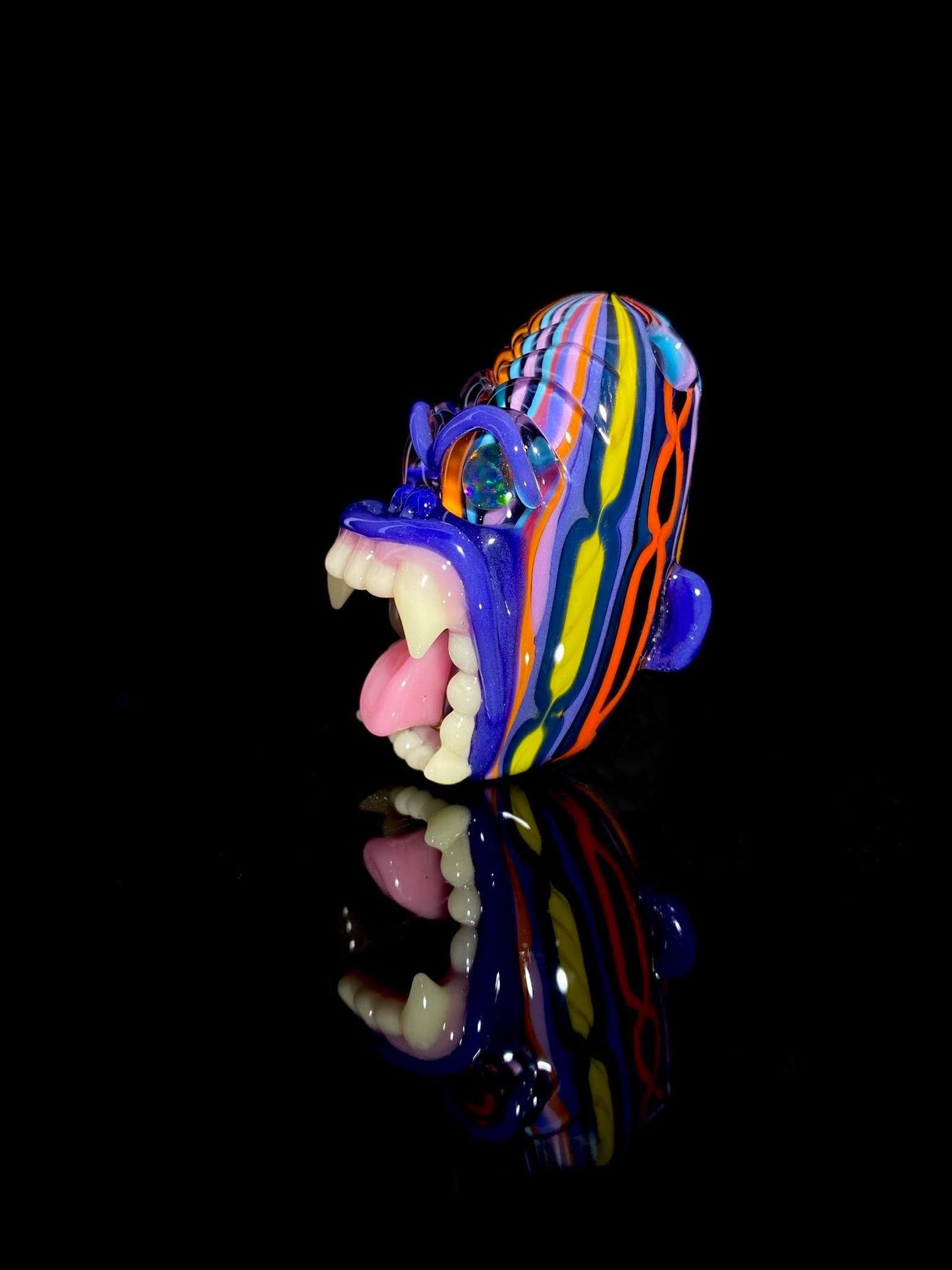 Mini Killa Gorilla Pendant by Firefly Glass x Trip A (Coogi Zoo)