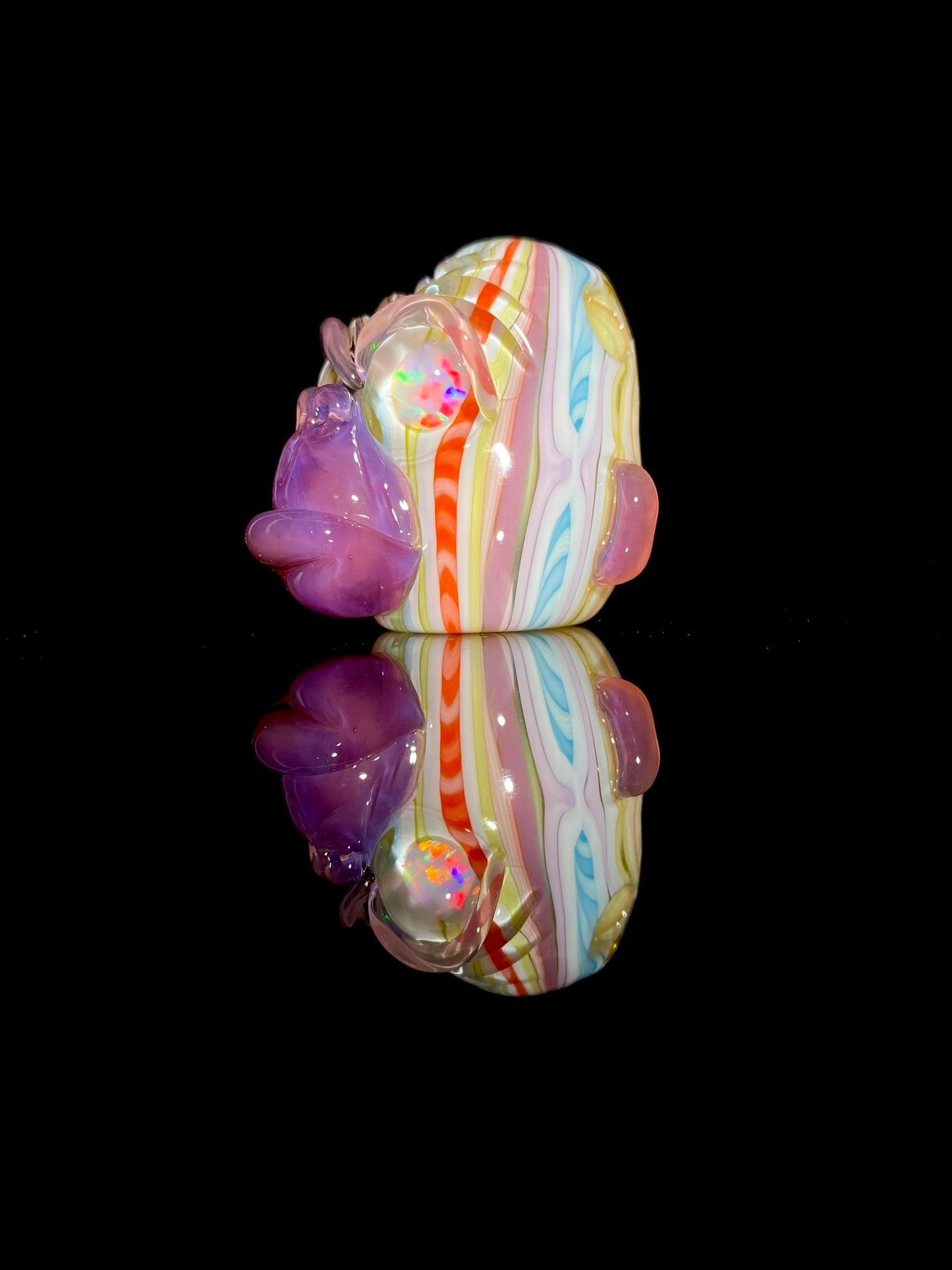 Snaggletooth Pendant by Firefly Glass x Trip A (Coogi Zoo)