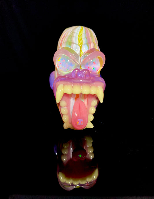 Acideater Killa Gorilla Pendant (A) by Firefly Glass x Trip A (Coogi Zoo)