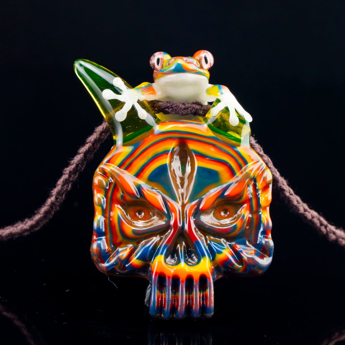 Collab Pendant (A) by Kengtaro x Fefee Glass (2024)