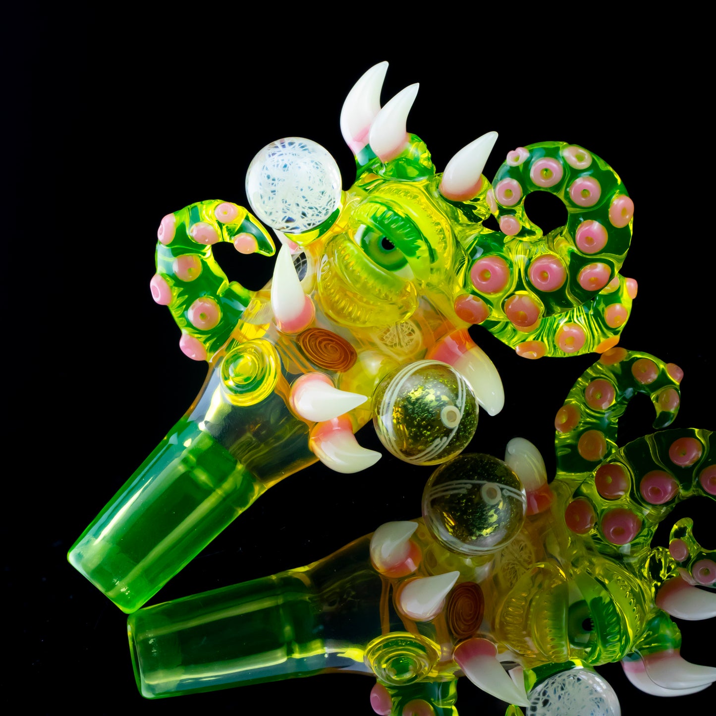 3 Hole Push Bowl in 19mm by Badback Glass x Salt (2025)