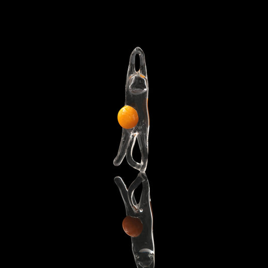 innovative glass pendant - Eggie Hanging There Pendant (C) by Sakibomb (2023)